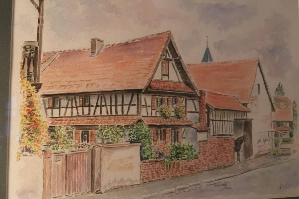 Gite Alsacien Eckwersheim Екстериор снимка